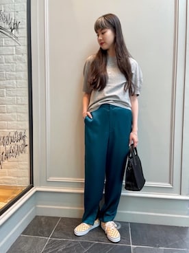 Nanaka Yotsuyaさん（レディース・165cm）の夏コーディネート