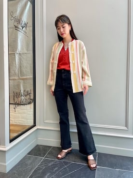 Nanaka Yotsuyaさん（レディース・165cm）の夏コーディネート