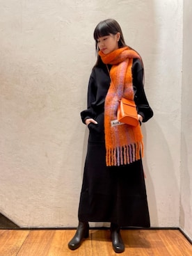 Nanaka Yotsuyaさん（レディース・165cm）の秋コーディネート