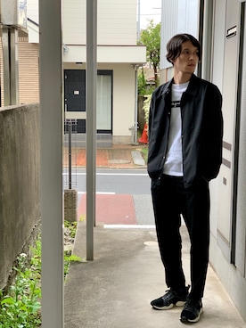 「ALDO（アルド）のアイテム」を使った、Masakiさん（メンズ・179cm）の春コーディネート