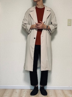 「FRED PERRY（フレッドペリー）のアイテム（ソックス/靴下）」を使った、Masakiさん（メンズ・179cm）の夏コーディネート