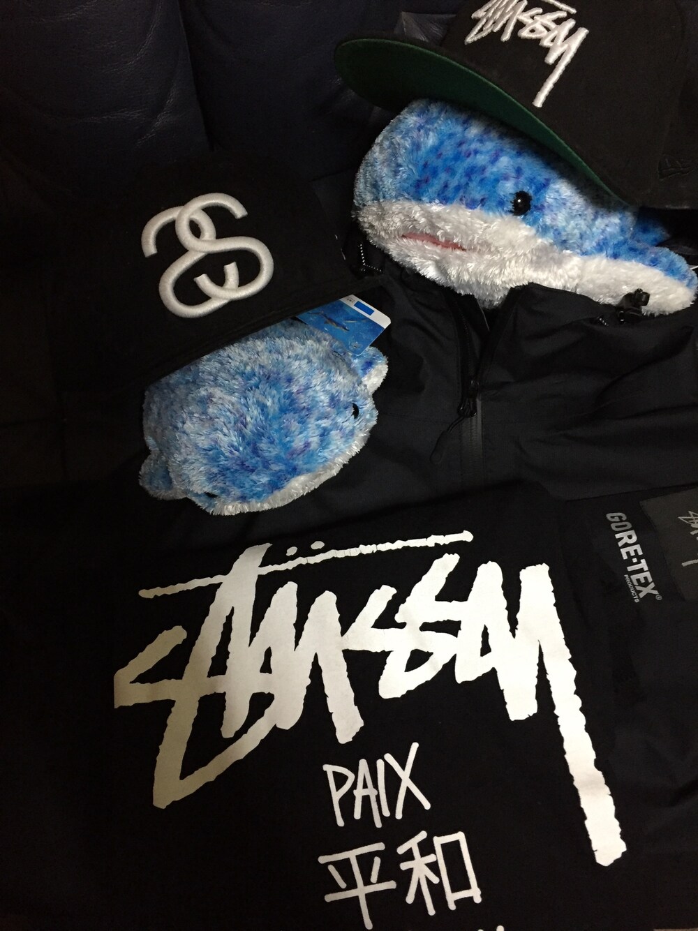 「STUSSYのStock SP 15 New Era Ballcap（キャップ、ブラック系）」を使った、takayan(OSAN)さん（メンズ・170cm）の冬コーディネートの1枚目の写真