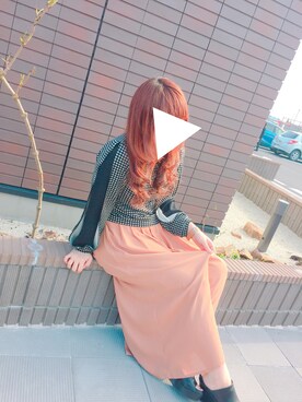 すず◡̈⋆さん（レディース・159cm）の春コーディネート