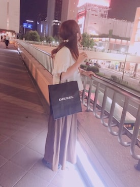 すず◡̈⋆さん（レディース・159cm）の夏コーディネート