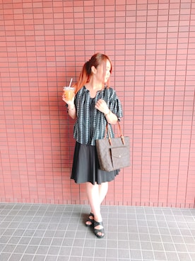 すず◡̈⋆さん（レディース・159cm）の夏コーディネート