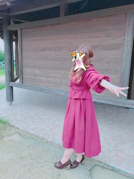 「ピース！」｜すず◡̈⋆さん（レディース・158cm）の秋コーディネート