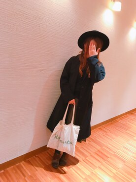 すず◡̈⋆さん（レディース・158cm）の秋コーディネート