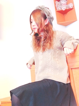 すず◡̈⋆さん（レディース・158cm）の冬コーディネート