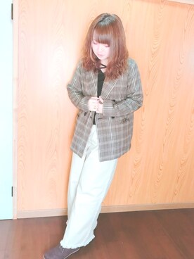 すず◡̈⋆さん(レディース・158cm)の春コーディネート