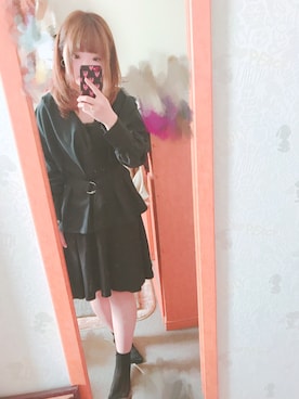 すず◡̈⋆さん（レディース・158cm）の春コーディネート