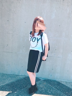 すず◡̈⋆さん（レディース・158cm）の春コーディネート