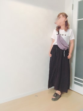 すず◡̈⋆さん（レディース・158cm）の夏コーディネート