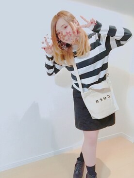 すず◡̈⋆さん（レディース・158cm）の秋コーディネート