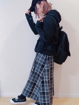 すず◡̈⋆さん（レディース・158cm）の秋コーディネート