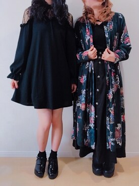 「HAKKA（ハッカ）のアイテム」を使った、すず◡̈⋆さん（レディース・158cm）の秋コーディネート