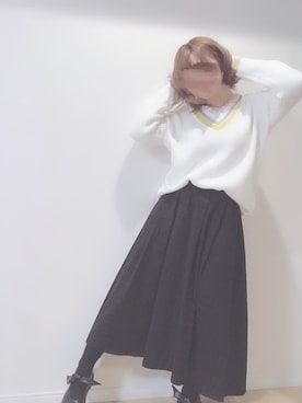 すず◡̈⋆さん（レディース・158cm）の春コーディネート