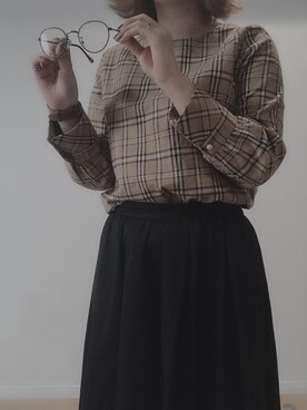 すず◡̈⋆さん（レディース・158cm）の春コーディネート