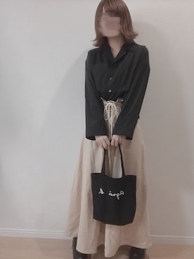 すず◡̈⋆さん（レディース・158cm）の夏コーディネート