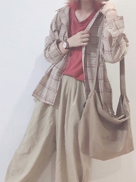 すず◡̈⋆さん（レディース・157cm）の夏コーディネート