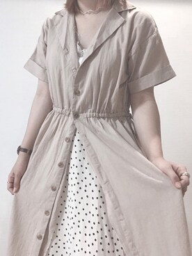 すず◡̈⋆さん（レディース・157cm）の夏コーディネート