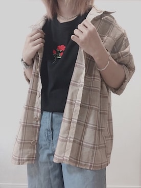 すず◡̈⋆さん（レディース・158cm）の秋コーディネート