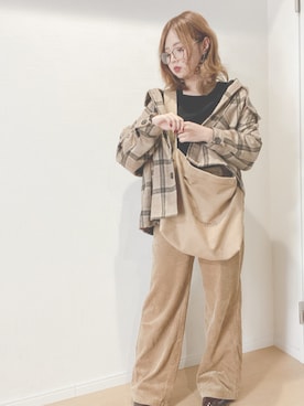 すず◡̈⋆さん（レディース・158cm）の秋コーディネート