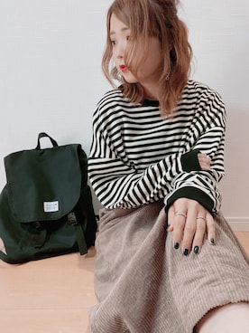 すず◡̈⋆さん(レディース・158cm)の秋コーディネート