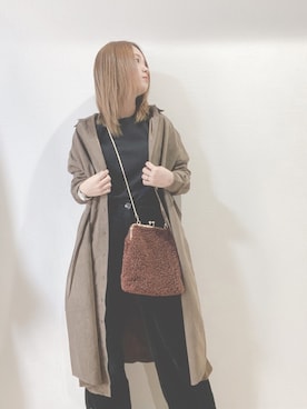すず◡̈⋆さん(レディース・158cm)の冬コーディネート