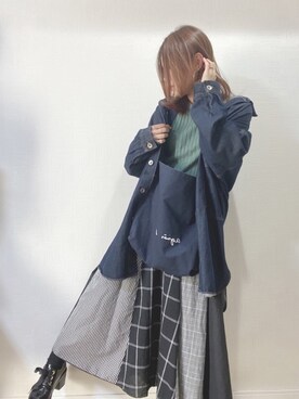すず◡̈⋆さん(レディース・158cm)の春コーディネート