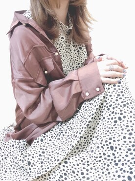 すず◡̈⋆さん（レディース・158cm）の春コーディネート