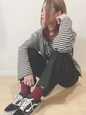 すず◡̈⋆さん（レディース・158cm）の春コーディネート