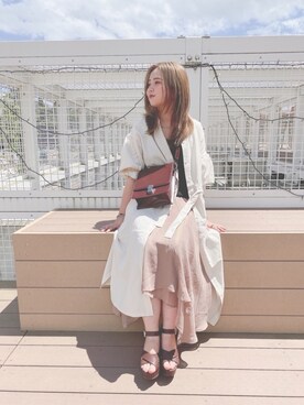 すず◡̈⋆さん（レディース・158cm）の夏コーディネート