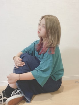 すず◡̈⋆さん（レディース・158cm）の夏コーディネート