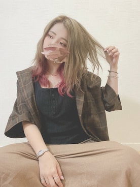 すず◡̈⋆さん(レディース・158cm)の夏コーディネート