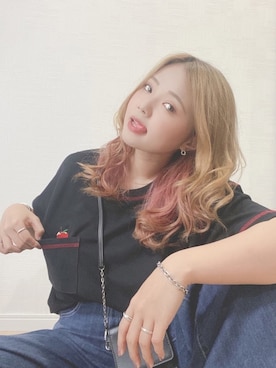 すず◡̈⋆さん(レディース・158cm)の夏コーディネート