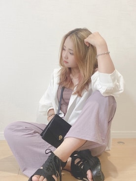 すず◡̈⋆さん（レディース・158cm）の夏コーディネート