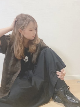 すず◡̈⋆さん（レディース・158cm）の秋コーディネート