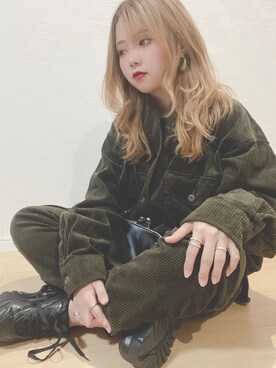 すず◡̈⋆さん(レディース・158cm)の秋コーディネート