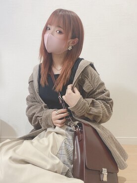 すず◡̈⋆さん（レディース・158cm）の秋コーディネート