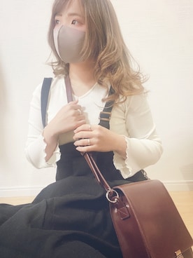 すず◡̈⋆さん（レディース・158cm）の冬コーディネート