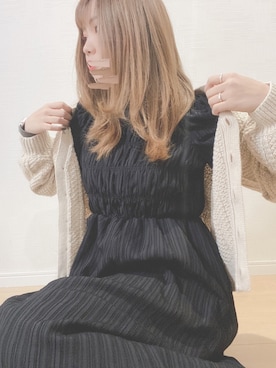 すず◡̈⋆さん(レディース・158cm)の冬コーディネート