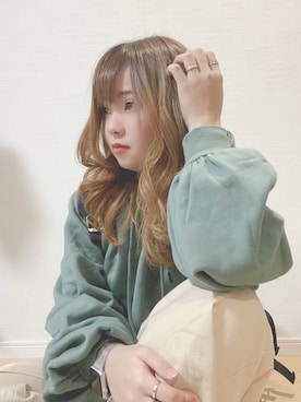 「ADRER（アドラー）のアイテム（バッグ）」を使った、すず◡̈⋆さん（レディース・158cm）の冬コーディネート