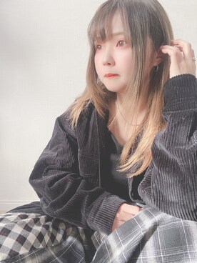 すず◡̈⋆さん（レディース・158cm）の冬コーディネート