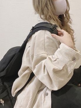 「ADRER（アドラー）のアイテム（バッグ）」を使った、すず◡̈⋆さん（レディース・158cm）の冬コーディネート