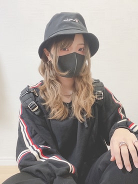 「one way（ワンウェイ）のアイテム（スウェット）」を使った、すず◡̈⋆さん（レディース・158cm）の冬コーディネート