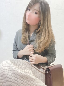 すず◡̈⋆さん（レディース・158cm）の春コーディネート