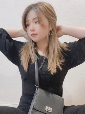 すず◡̈⋆さん(レディース・158cm)の春コーディネート