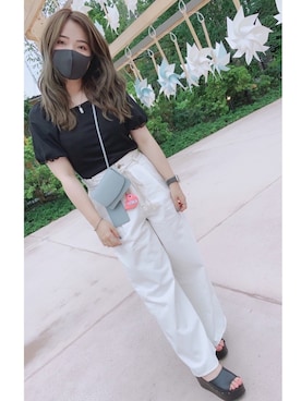 すず◡̈⋆さん（レディース・158cm）の夏コーディネート