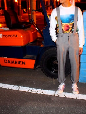 「JULIEN DAVID（ジュリエンデビッド）のアイテム（シューズ）」を使った、shooさん（メンズ・175cm）の夏コーディネート