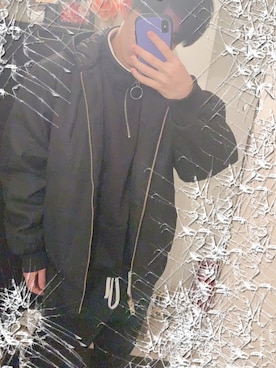 「Dickies（ディッキーズ）のアイテム（その他アウター）」を使った、kbmgmgさん（メンズ・176cm）の冬コーディネート